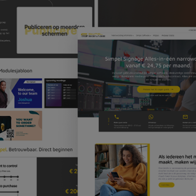 Narrowcasting Website